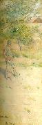 Carl Larsson tradgardsbild oil painting reproduction